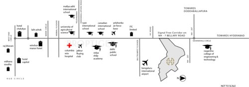  cypress Images for Location Plan of Hiranandani Cypress