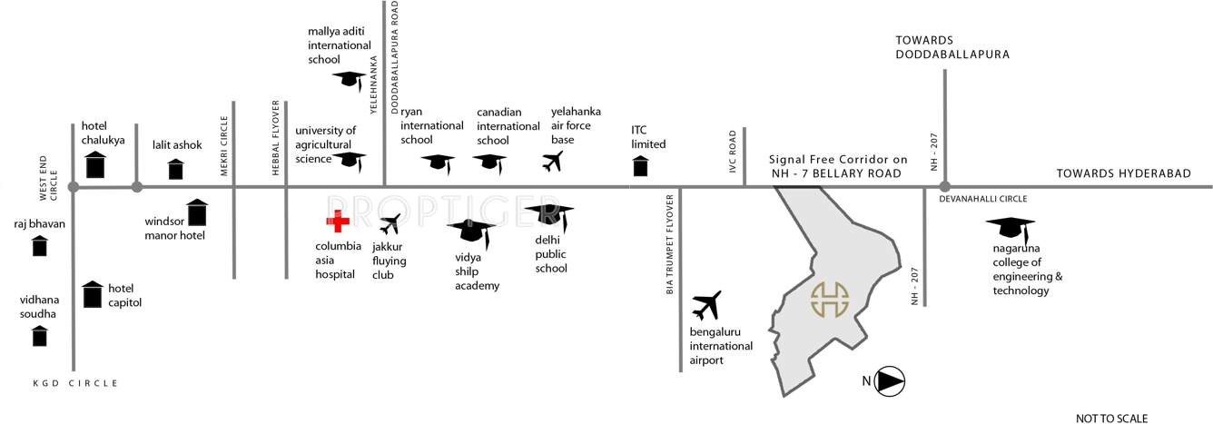  cypress Images for Location Plan of Hiranandani Cypress