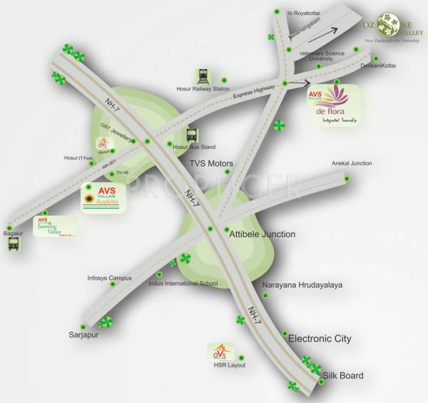 Images for Location Plan of AVS Ozone Valley Images for Location Plan of AVS Ozone Valley