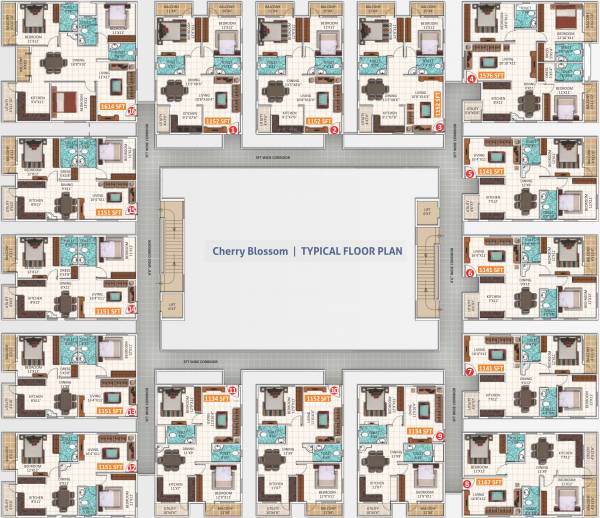 Images for Cluster Plan of Virani JRK Gardens