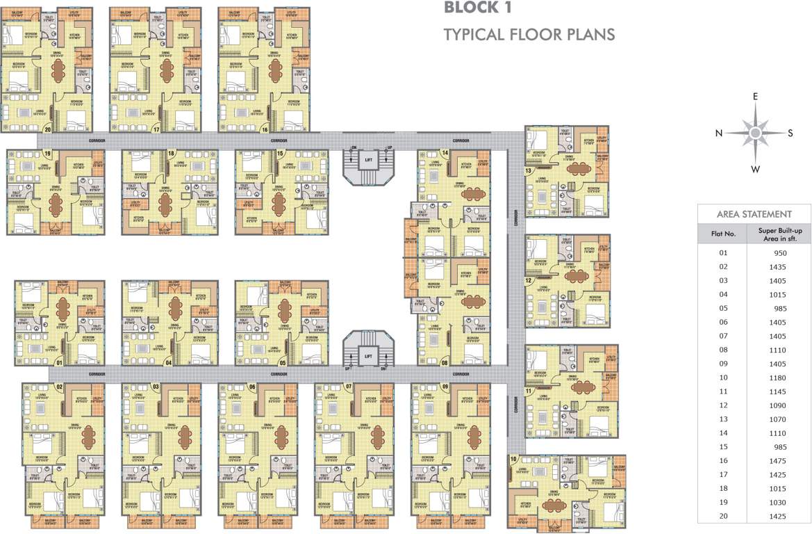  lakeview meadows Images for Cluster Plan of Rams Lakeview Meadows
