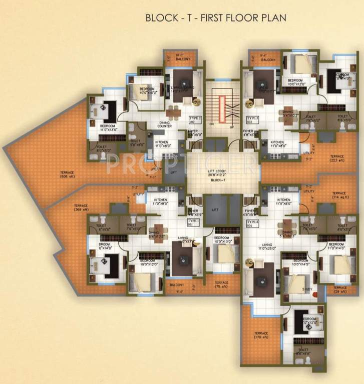  avenue Images for Cluster Plan of Ajmera Avenue