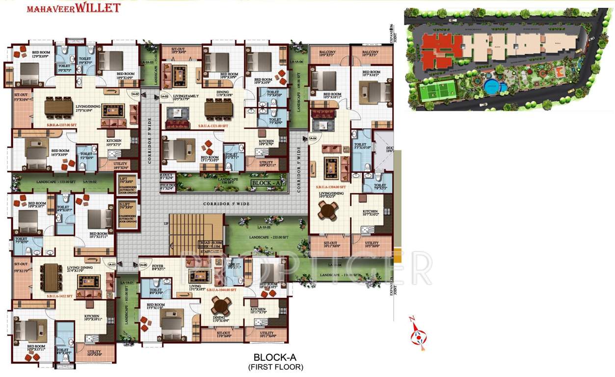 willet Images for Cluster Plan of Mahaveer Willet