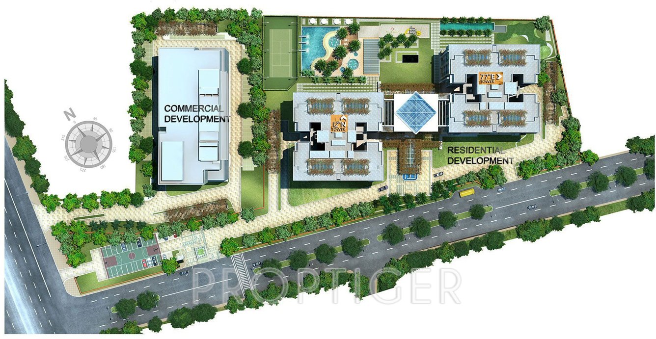 latitude Images for Layout Plan of RMZ Latitude