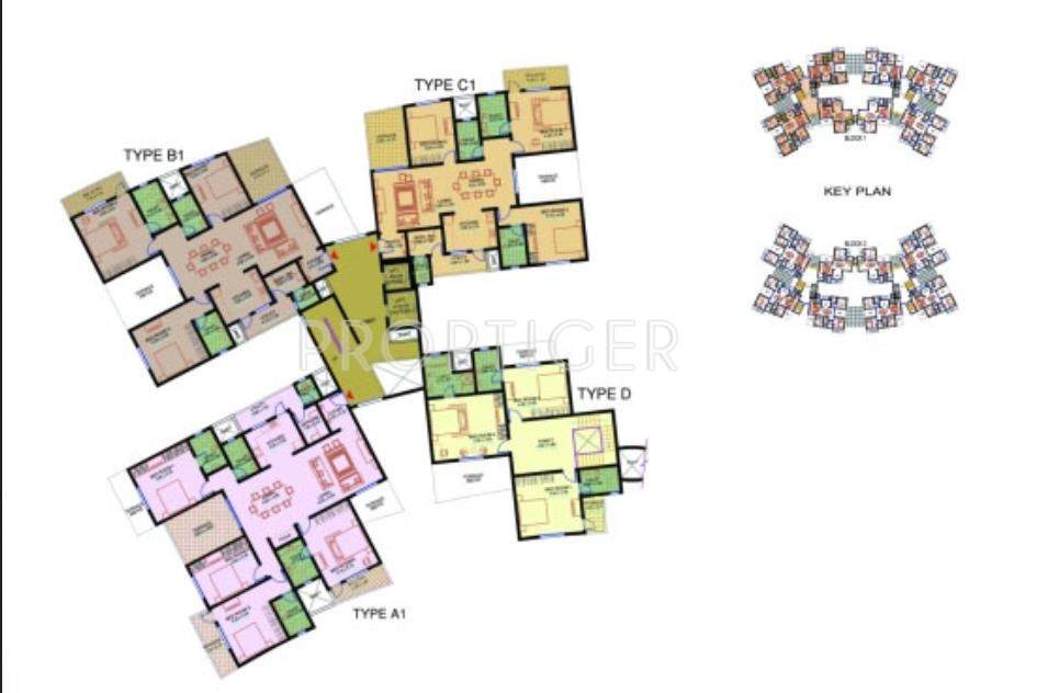 Images for Cluster Plan of Sobha Carnation