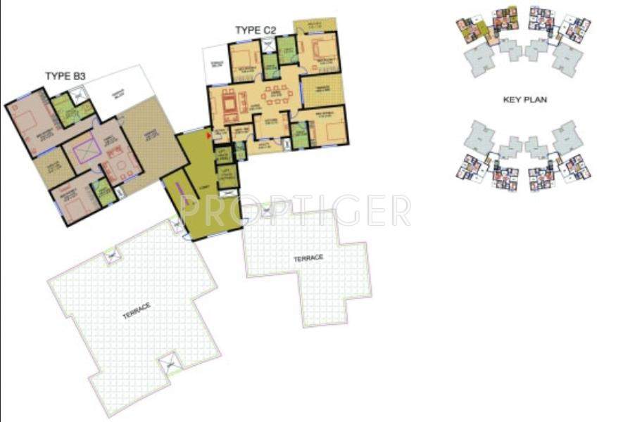 Images for Cluster Plan of Sobha Carnation