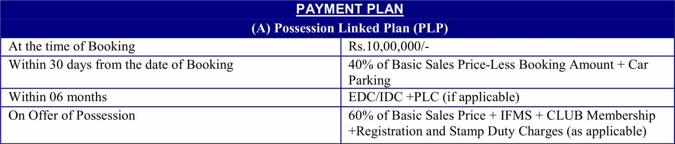 Images for Payment Plan of Paras Dews Payment Plan