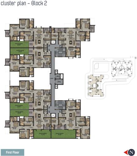  ivory Images for Cluster Plan of Sobha Ivory