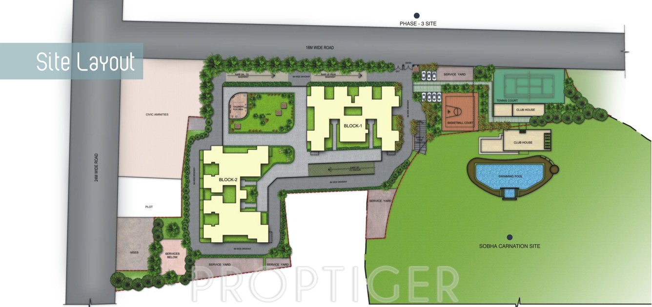  ivory Images for Layout Plan of Sobha Ivory
