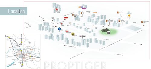  ivory Images for Location Plan of Sobha Ivory