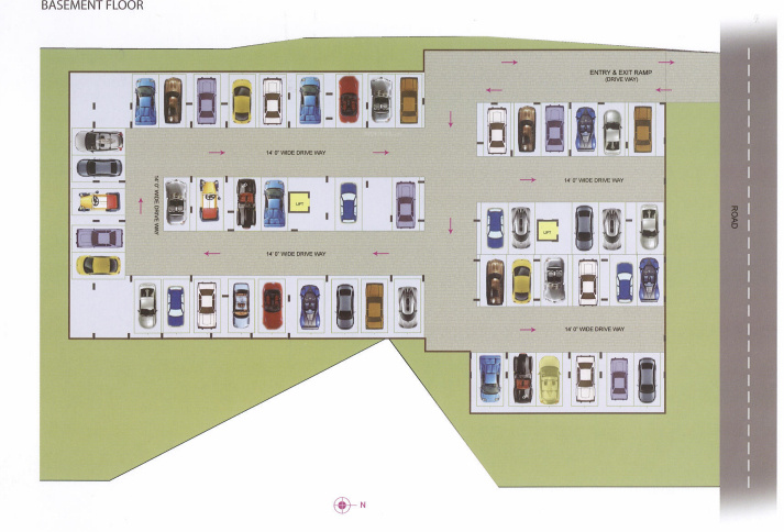  greenville Single One Cluster Plan