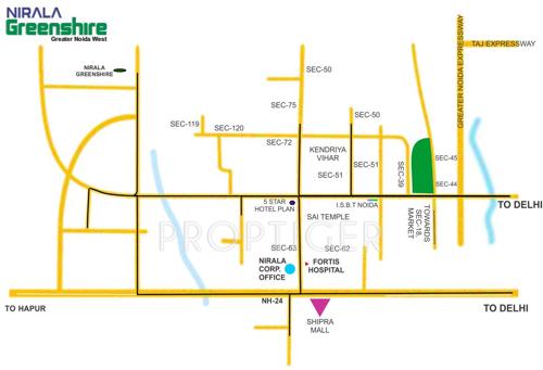  greenshire Images for Location Plan of Nirala Greenshire
