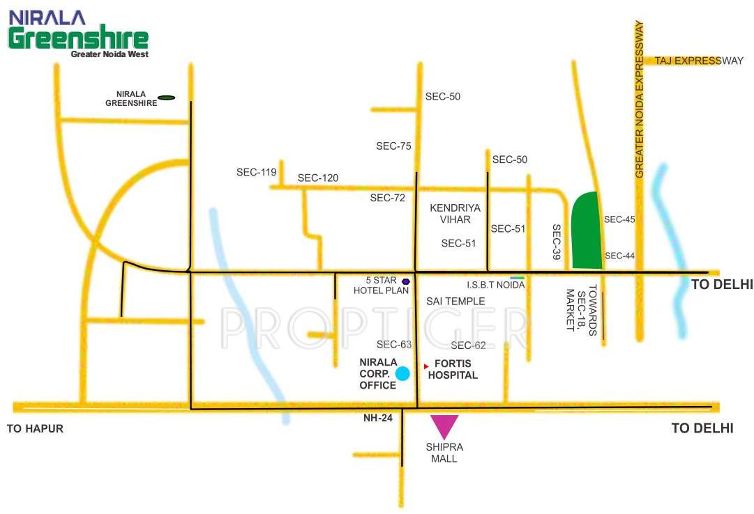  greenshire Images for Location Plan of Nirala Greenshire