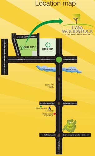  casa-woodstock Images for Location Plan of Uppal Casa Woodstock