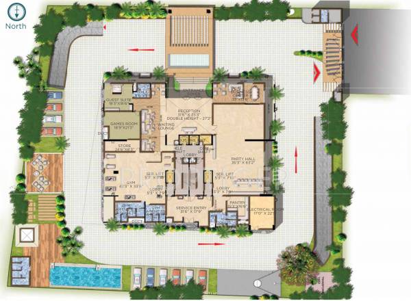 aura Aura Cluster Plan for Ground Floor