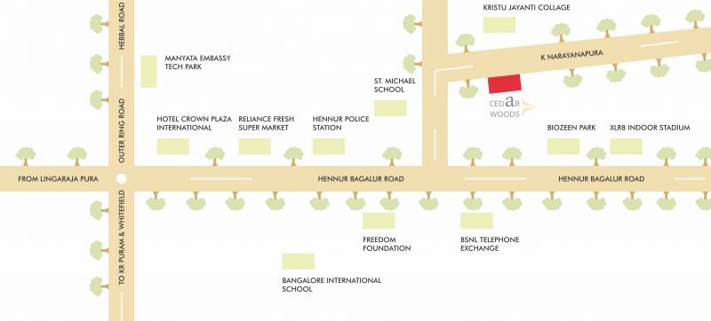 Images for Location Plan of Vigneshwara Cedar Woods