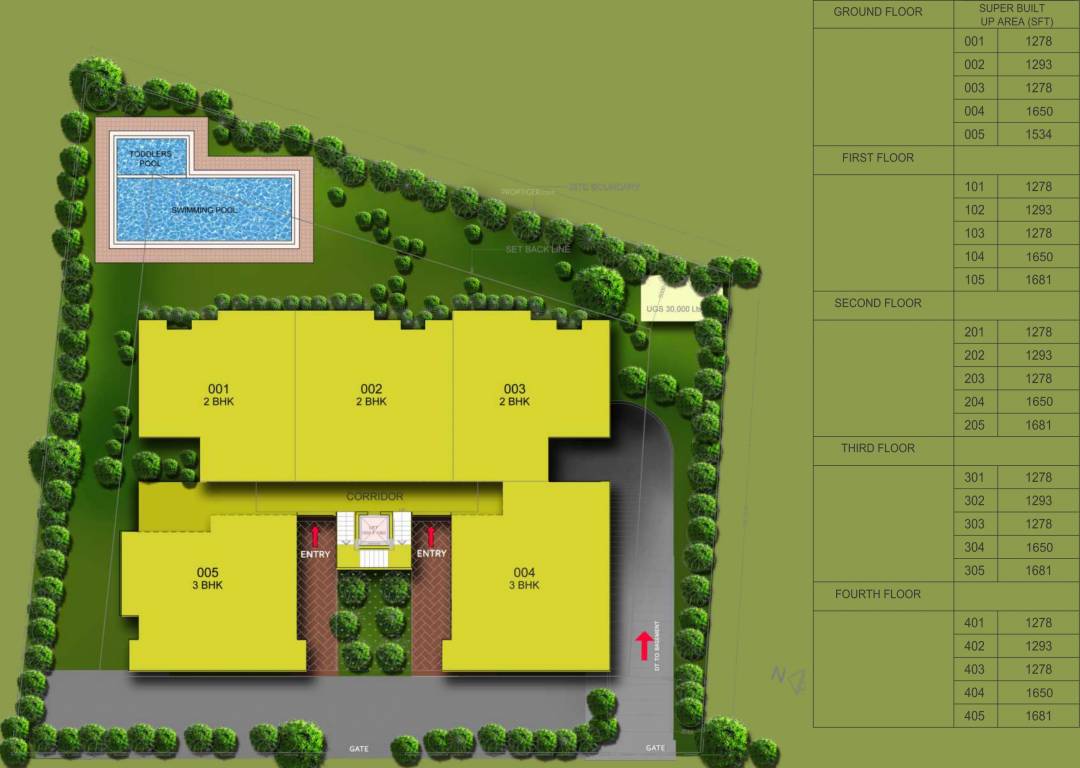 Images for Layout Plan of Gopalan Admirality Royal