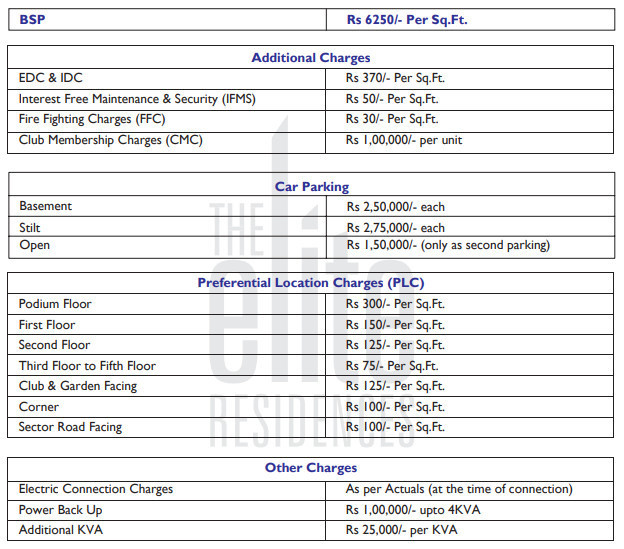 the-elite-residences Down Payment Payment Plan
