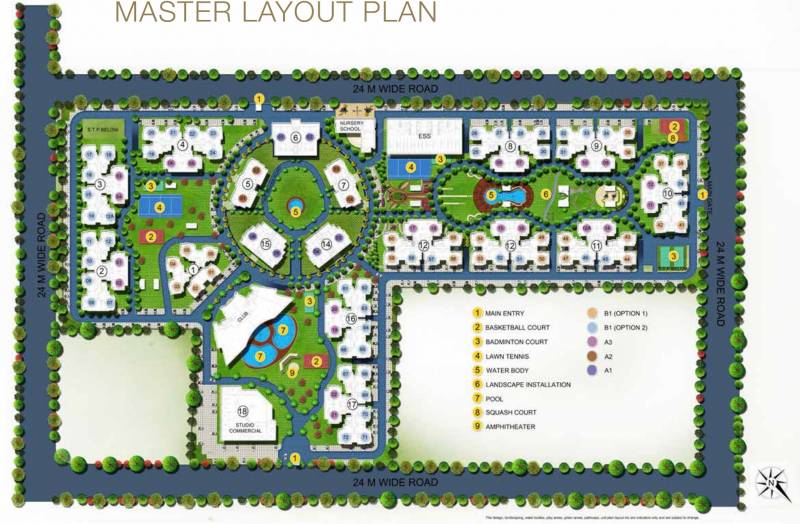 Images for Layout Plan of Purvanchal Royal City