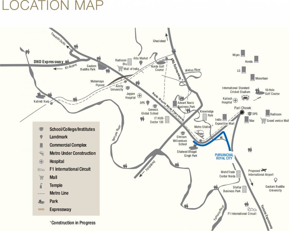 Images for Location Plan of Purvanchal Royal City
