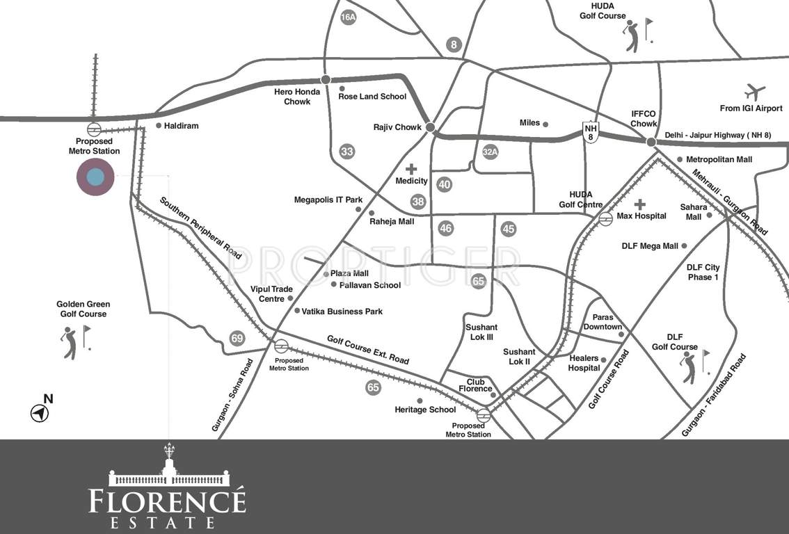 florence estate Images for Location Plan of Krrish Florence Estate
