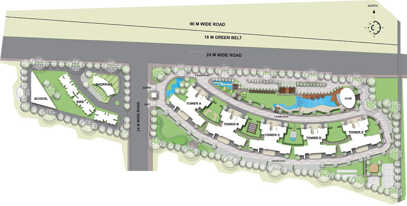 florence estate Images for Master Plan of Krrish Florence Estate