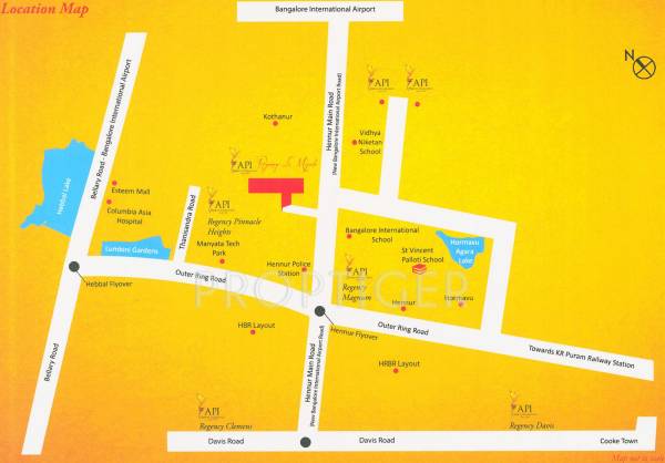 Images for Location Plan of Ashed Regency La Majada