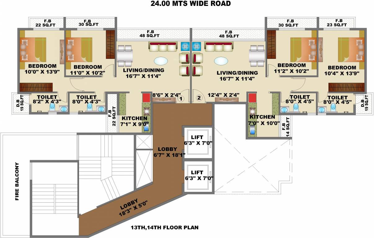 Images for Cluster Plan of Satyam Empress