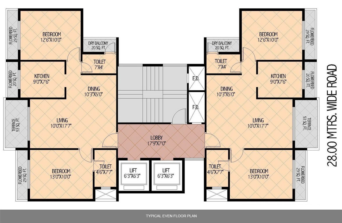 Images for Cluster Plan of Satyam Imperial Heights
