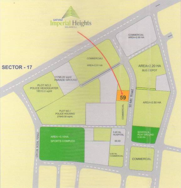 Images for Location Plan of Satyam Developers Mumbai Imperial Heights