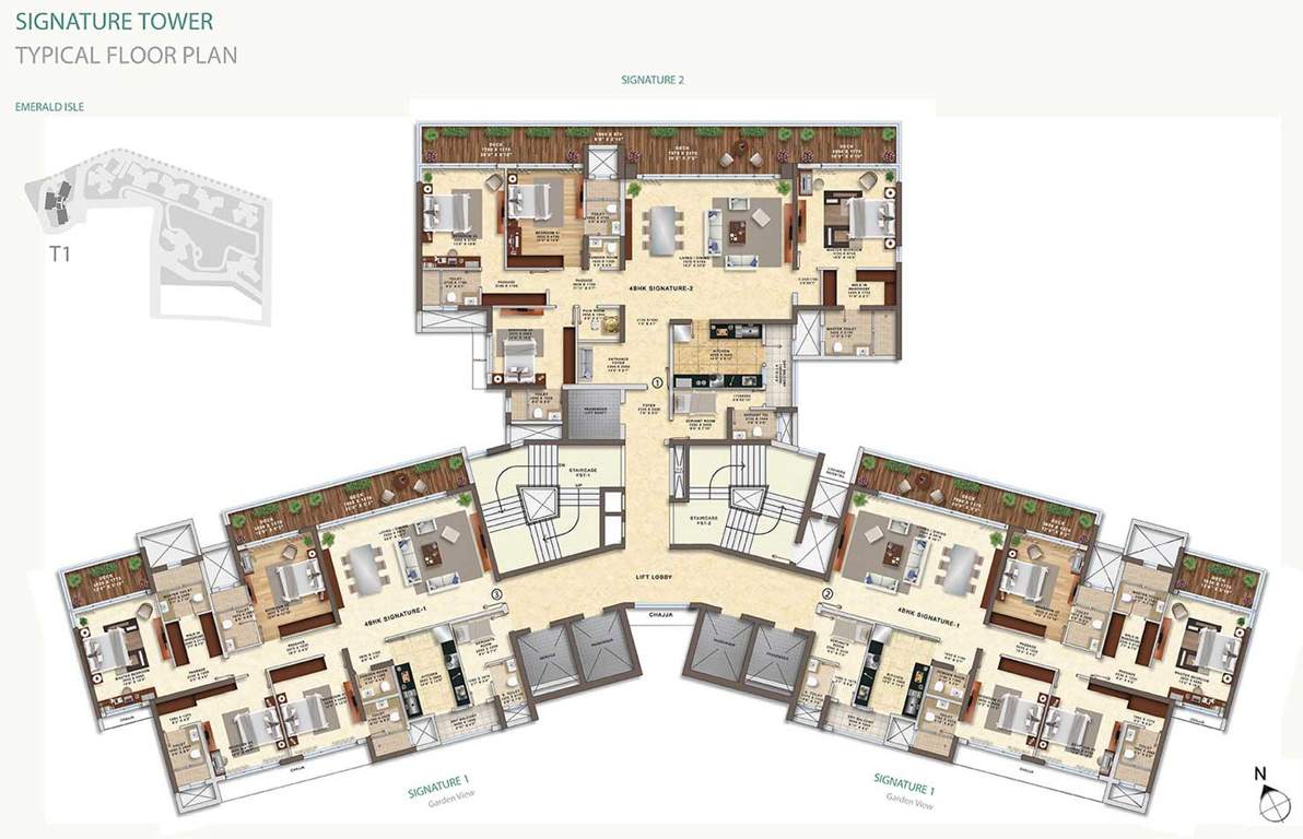 Images for Cluster Plan of L And T Emerald Isle