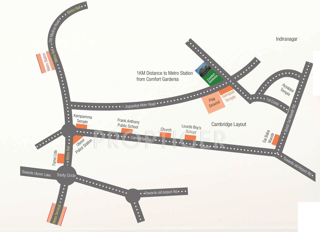 Images for Location Plan of Comfort Gardenia