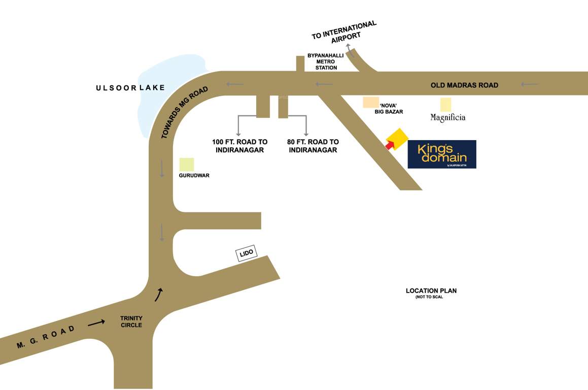  kings domain Images for Location Plan of Salarpuria Sattva Kings Domain
