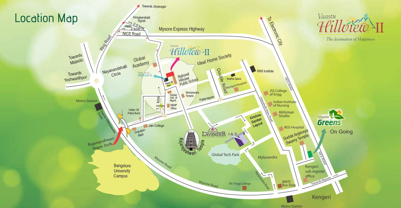  hill view 2 Images for Location Plan of Vaastu Hill View 2