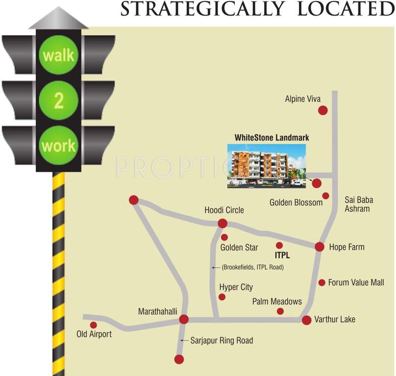 Images for Location Plan of Sannidhi Whitestone Landmark