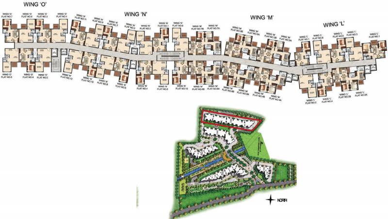 Images for Cluster Plan of Pashmina Lagoon Residences
