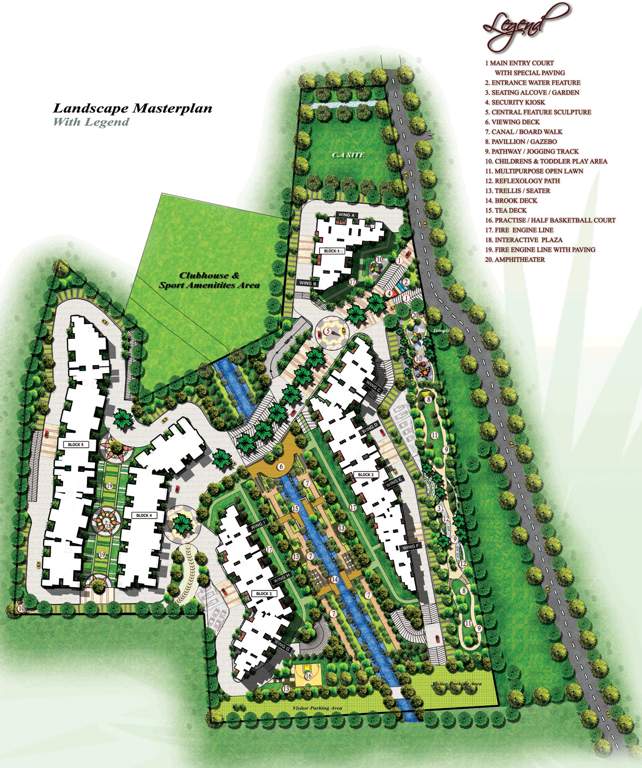  lagoon residences Images for Master Plan of Pashmina Lagoon Residences