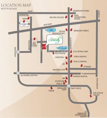 Images for Location Plan of Aashrayaa Aashrayaa Serenity