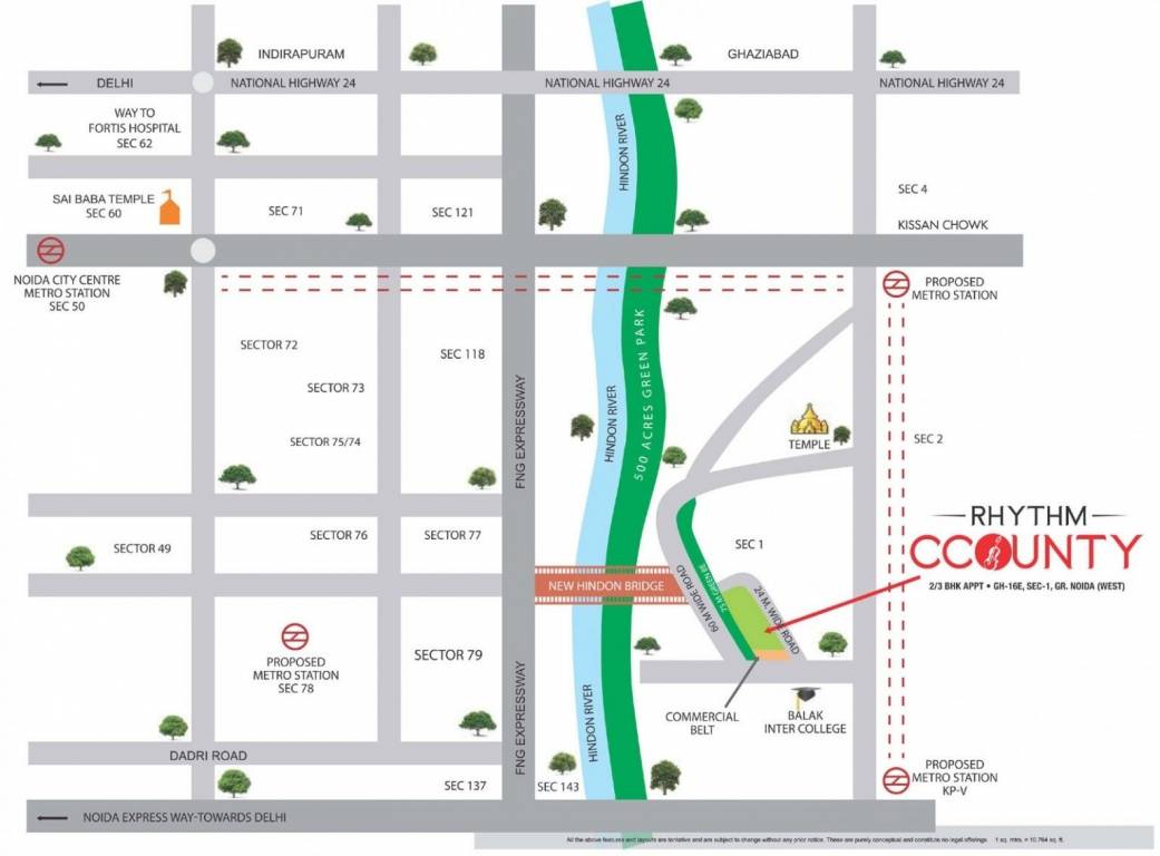  rhythm county phase 2 Location Plan