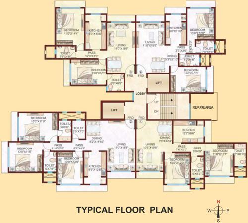  argentum Images for Cluster Plan of Kabra Argentum