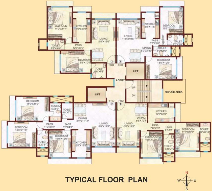  argentum Images for Cluster Plan of Kabra Argentum