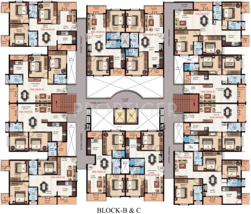 shangri la Images for Cluster Plan of MBR Shangri La