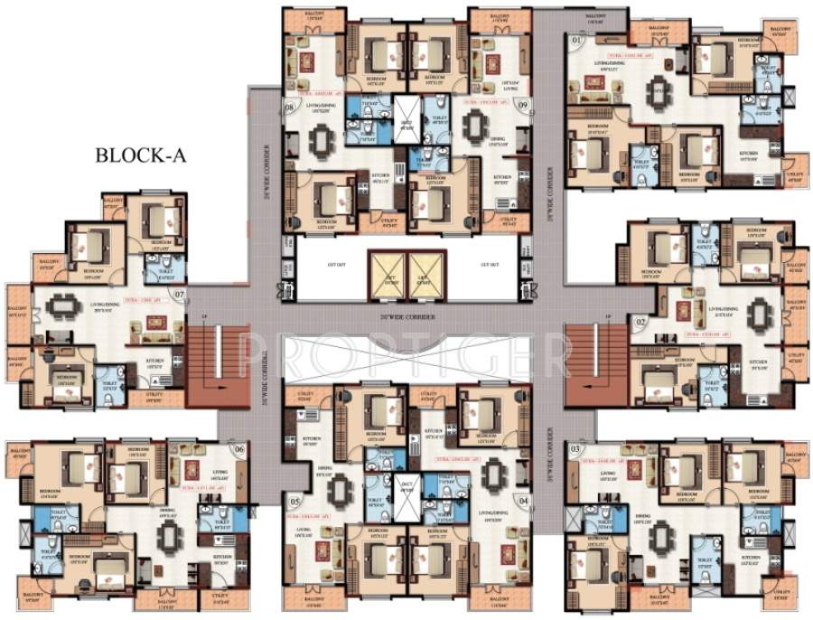 shangri la Images for Cluster Plan of MBR Shangri La