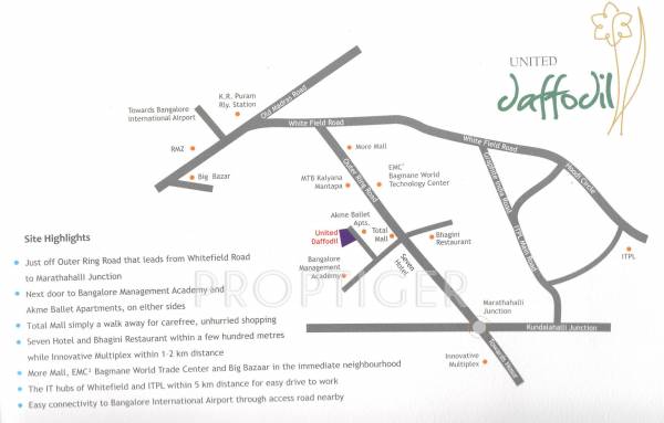  united-daffodils Location Plan