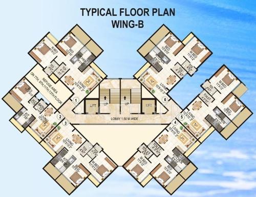 Images for Cluster Plan of Lakhani La Riveria la-riveria Images for Cluster Plan of Lakhani La Riveria