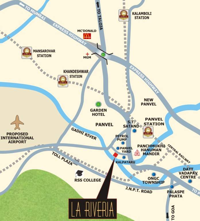 Images for Location Plan of Lakhani La Riveria