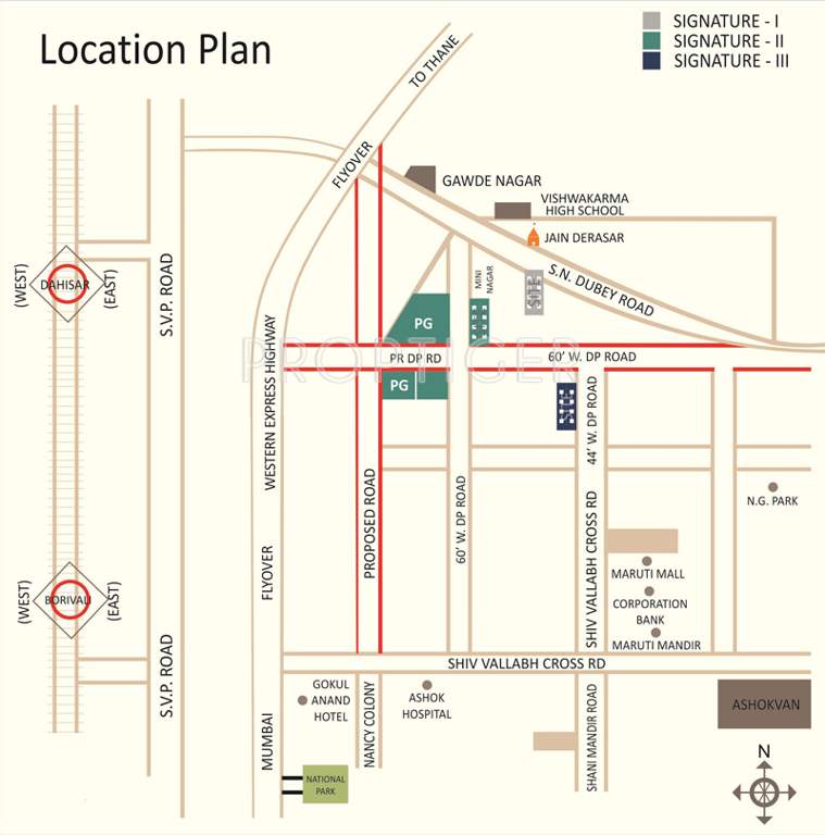  signature 1 Images for Location Plan of Chaubey Signature 1