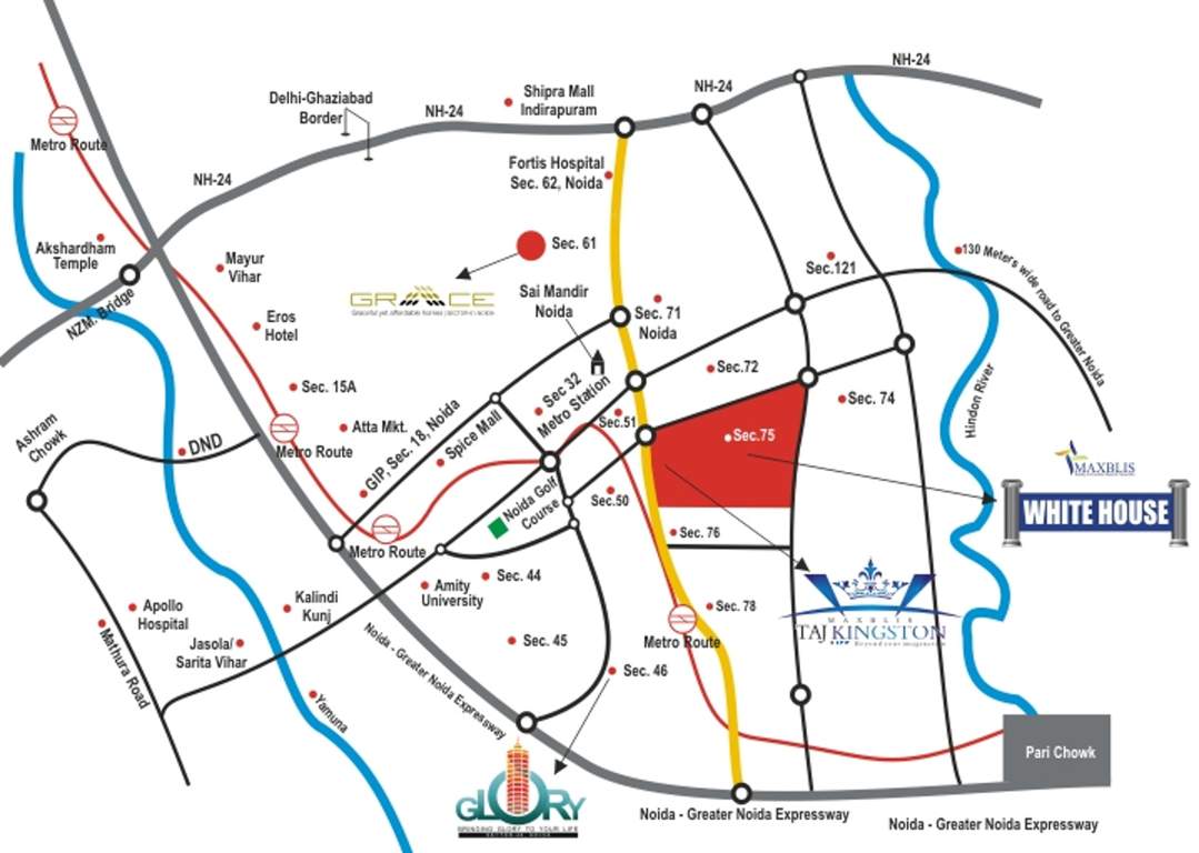  grand kingston Images for Location Plan of Maxblis Grand Kingston