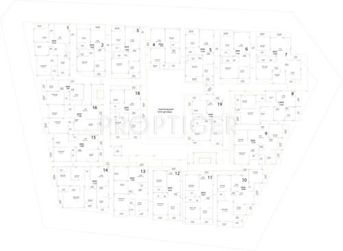  dew-flower Images for Cluster Plan of Vaastu Dew Flower