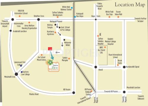  dew-flower Images for Location Plan of Vaastu Dew Flower